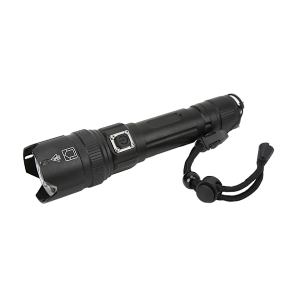 P50 LED-zoomikset taskulamppu USB-ladattava taskulamppu 5 tilaa Ulkoilma- ja leirintävalaistus