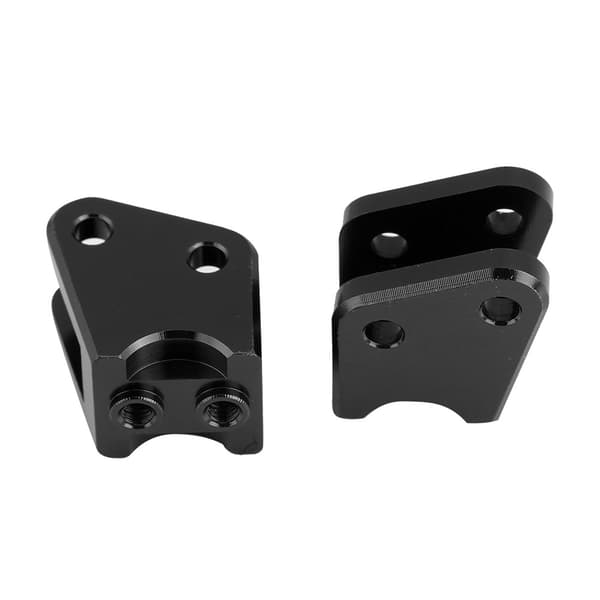 Trækstangsæde i aluminiumslegering til AXIAL Wraith AX90056 RC Crawler Bil (Sort)