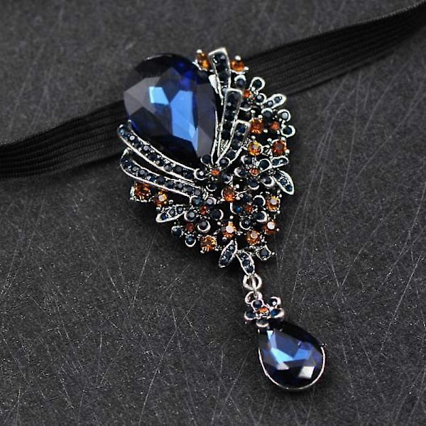 Luksus Rhinestone Bolo Sløjfe - Elegant Gave til Bryllupper og Forretningsbegivenheder CN C7