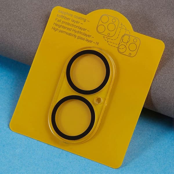 2pcs Camera Lens Protector for iPhone 17, Silk-printed Lens Film with 3D Arc