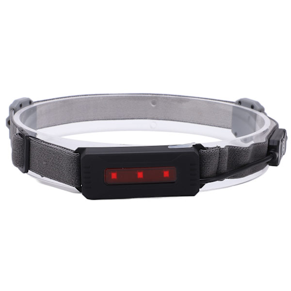 Night Running Strålkastare USB Uppladdningsbar Super Bright Vattentät Bärbar Strålkastare för Utomhus Night Running