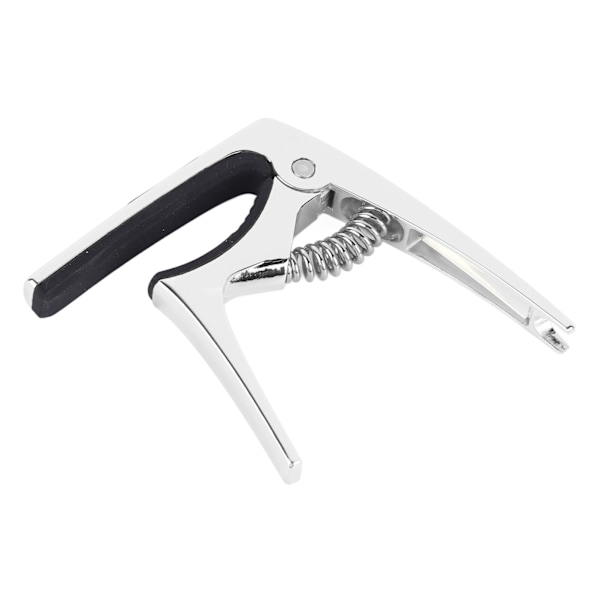 Guitar Capo Metal 3 in 1 Kannettava akustisille sähkökitaroille Ukulele-tarvikkeet Hopea