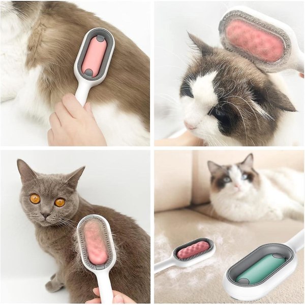 Pet Grooming Brush - Selvrensende Slicker Brush til katte og hunde