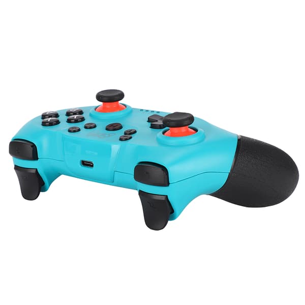 Trådløs Bluetooth Spillkontroll Gamepad med Vibrasjon 6-Akse Somatosensorisk for Switch Hostgreen