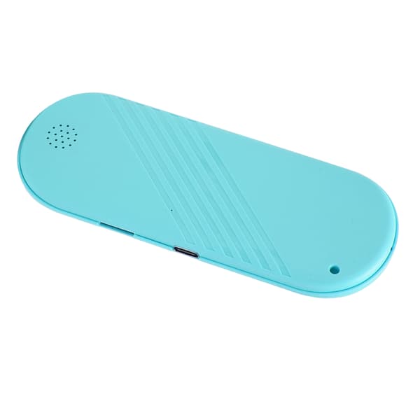 Under Pillow Speaker Multifunksjon Stereo Dyp Bass Mini Bluetooth Conduction Høyttaler for Soving Blå