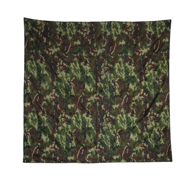 Lätt, regntät kamouflagematta för utomhuscamping (2*2m)