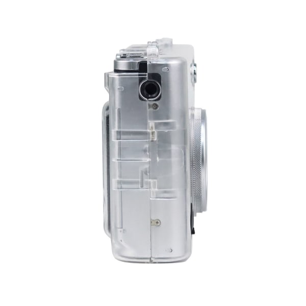 Gennemsigtigt beskyttende etui med strop til Fujifilm Instax Mini Evo-kamera