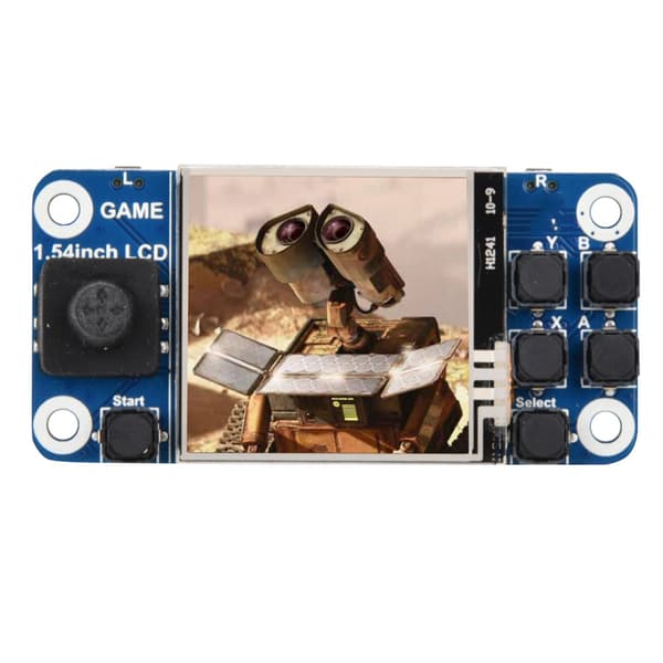 Mini Spelkonsol 1.54in LCD-skärm Pekskärm för Raspberry Pi
