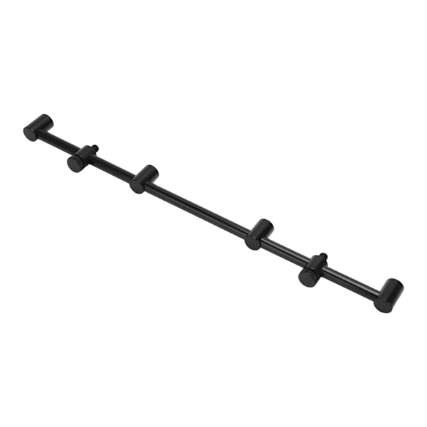 Fiskestang Pod Stativ Holder Aluminiumlegering Fiskestang Pod Stativ Tverrstangsfeste 4 hoder 45cm