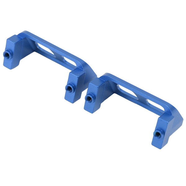 1 Par RC Servo Skydd Aluminiumlegering Servo Guard Passar för Traxxas E Revo VXL 1/16 Blå