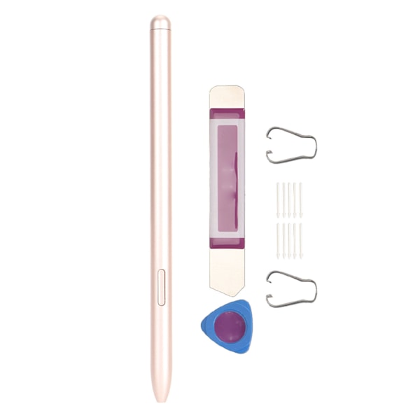 Til Tab S7 FE Stylus Magnetisk 4096 Trykniveau Præcis Kontrol Holdbar Smart Pen med 10 Spidser til Tab S7 FE Tablet Rosenguld