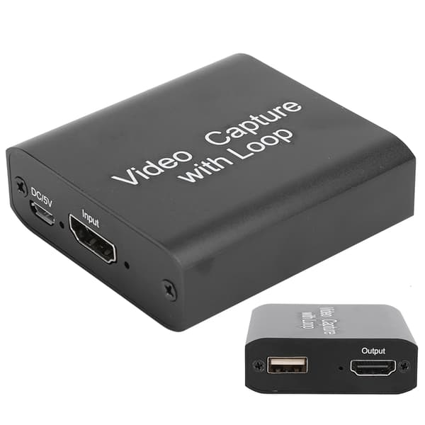 Teräväpiirto Live USB Ulkoinen Switch-pelille USB HDMI:ksi Loop Out -kaappauskortilla