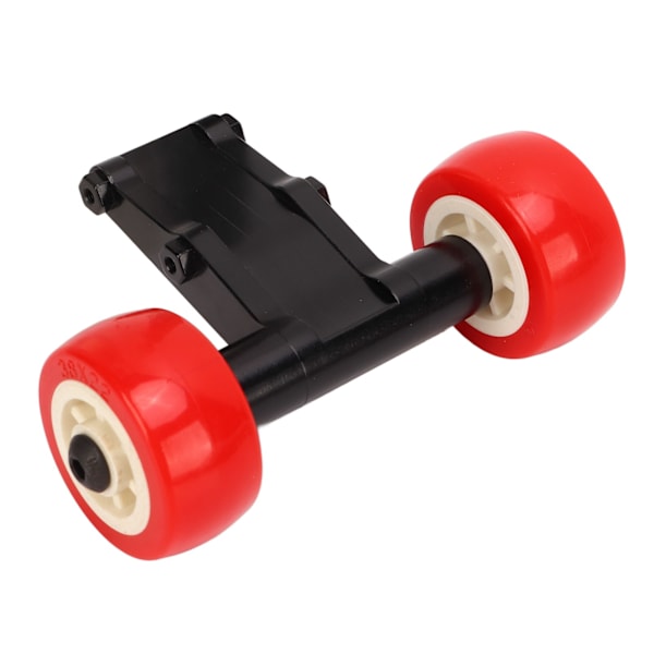 RC Bil Hjulhjul Aluminium Legering Dobbelt Hjulhoved RC Bil Wheelie Bar Udskiftning til ARRMA Notorious 6S 1/8 Sort