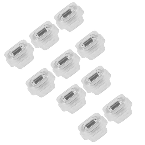 10 st Plast Dörrinsats Trim Strip Grommets Clips Kort Inlägg för E46 E90 E91 E92 E93