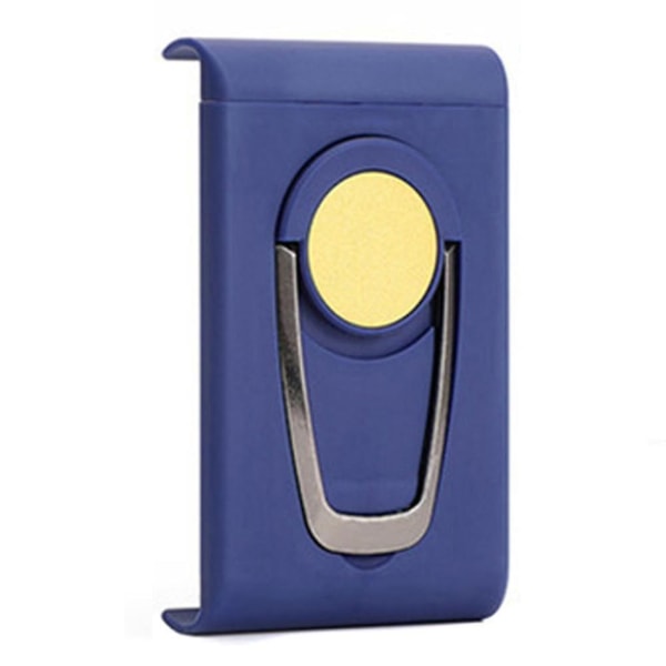Justerbar universell magnetisk telefonholder med roterende sugebase for bil og hjemmekontor blå