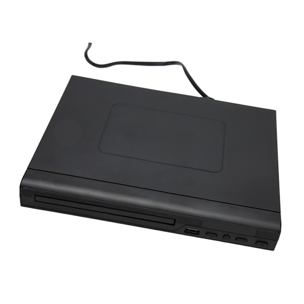 Mini HD DVD-soitin sisäänrakennetulla PAL NTSC USB 2.0 -liitännällä, kaukosäätimellä, CD-soitin kotiin RCA-kaapelilla TV:lle, 110–240 V, EU-pistoke