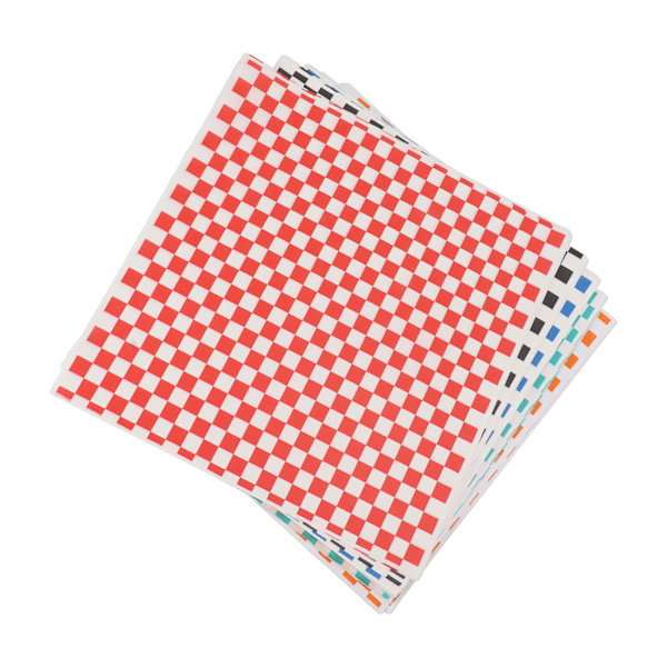 240 ark Checkered Dry Waxed Deli Paper Sheets Grease Resistant Food Basket Liners Deli Wrap Wax Paper Sheets för smörgåsar