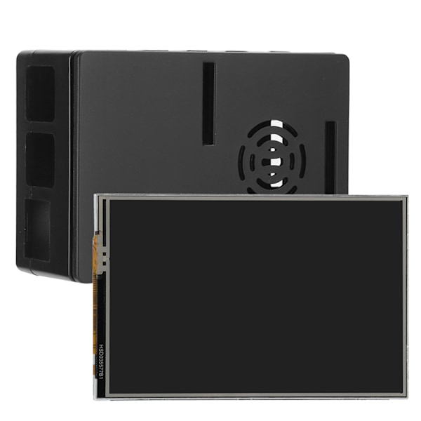 Raspberry Pi 4B -sarja ABS-kotelo suojakuori 3,5 tuuman näyttö jäähdytyselementti ruuvimeisseli