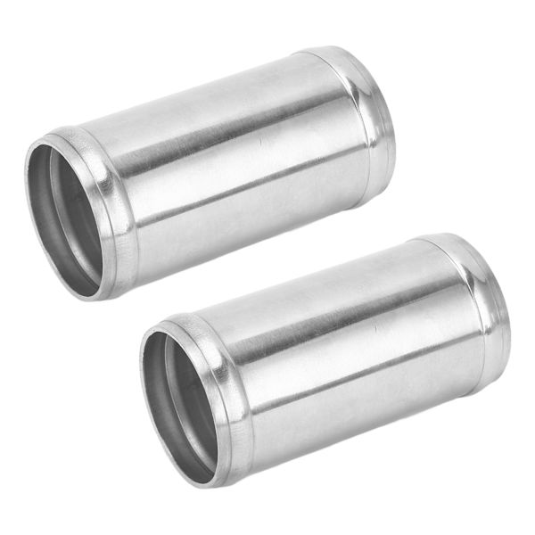 1 Par Slangekobling Rørforbindelse 50mm Fremragende Tætning Fast Spænding Varmebestandig Aluminiumsslangekobling Til Biler
