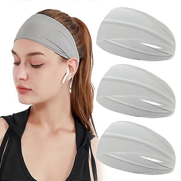 Unisex Hairband Soft Stretchy Fabric