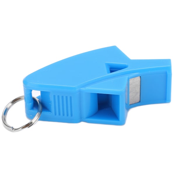 Domare Dolphin Whistle Robust Slitstark Rounding Crisp Portable Sound Whistle för tävlingarBlå