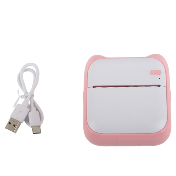 Mini Printer Multifunktionel Bærbar Trådløs Smart HD Mini Memo Dokument Arbejdsplan Mødeoptagelse Lomme Printer