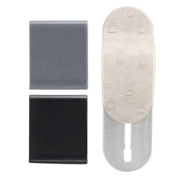PU01 Mini Plast Telefon Finger Push Drag Grip Hållare Ring Stativ för mobiltelefoner