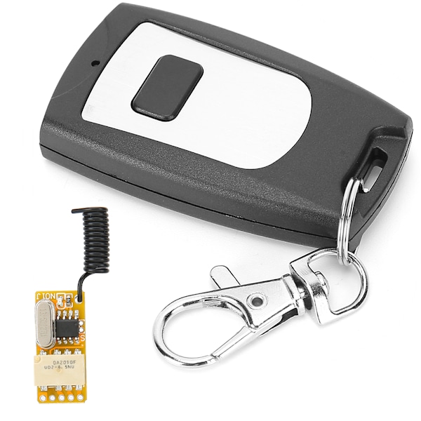 12V Minityp Trådlös Kontroller Fjärrkontroll Switch Enkelriktad Relä Tillbehör Utrustning