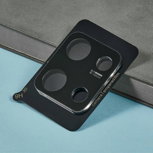 2 pcs Camera Protector for Xiaomi Redmi Note 14S 4G, Silk Print Lens Film 3D Arc Edge