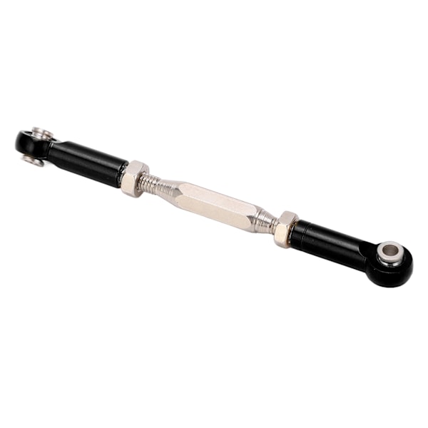 Justerbar RC servolänk dragstang metall styrestang for JLB 1/10 RC lastebiler Svart