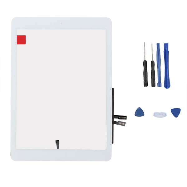A1893/A1954 Berøringsskjerm for iPad 2018 med Hjem-knapp, Høy Sensitivitet (Hvit)