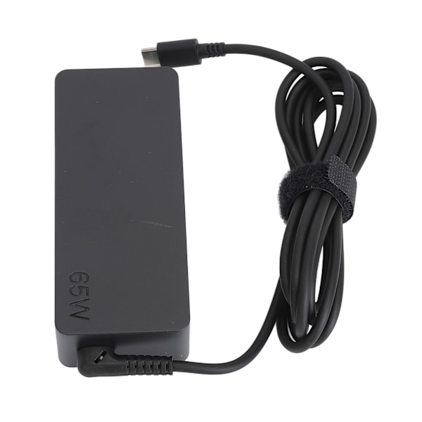 Kannettavan tietokoneen virtalähde 20V 3.25A Type C muovi Type C virtalähde virtajohdolla 65W lataukseen EU-pistoke 100‑240V