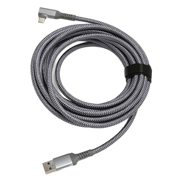 För Quest 2 Link VR-kabel Nylonfläta Hög Hastighet Dataöverföring Laddningskabel VR-tillbehör för VR-headset Gaming PC 5m / 16.4ft