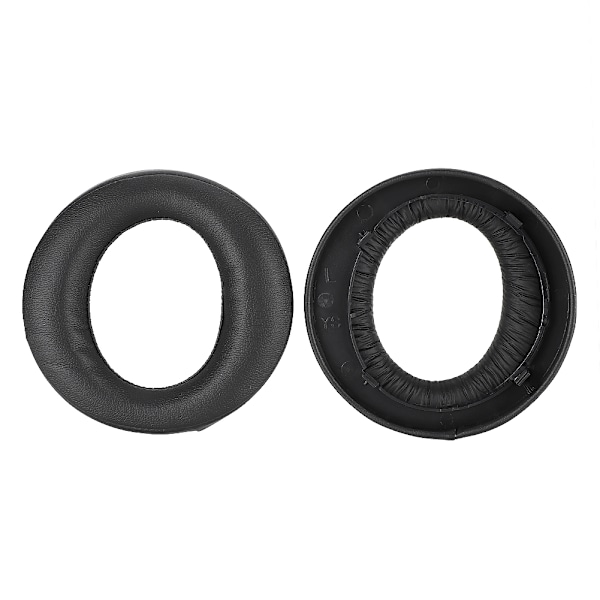 Blød og komfortabel Memory Sponge Ørepudebetræk til Sony PS3 PS4 7.1 Gold Headphones Sort