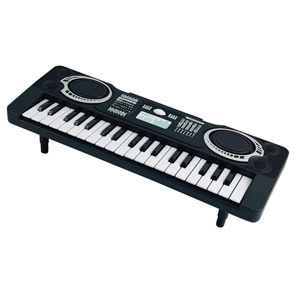 Elektrisk piano for barn Nybegynner Elektronisk musikk læring Keyboard Bærbart tidlig utdanningsinstrument 37 tangenter 2 moduser