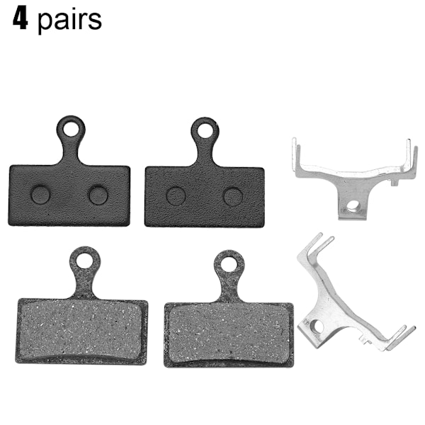Bikein 4 par Mountain Bike Bicycle Skivbromsbelägg för M988 M985 XT/TR M785/SLX M666