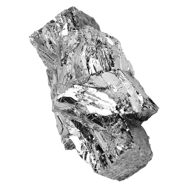 100 g vismut metallblokk 99,99 % ren krystall for å lage krystaller