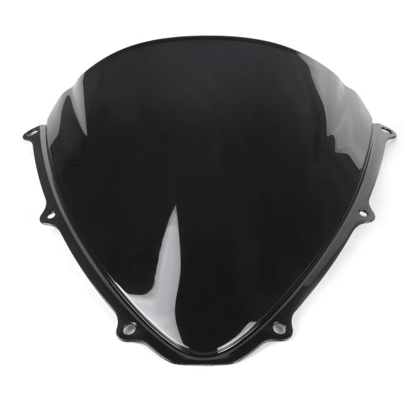Motorsykkel Vindskjerm PC Vindavviser Passer til Suzuki GSXR 600/750 K6 2006‑2007 Svart