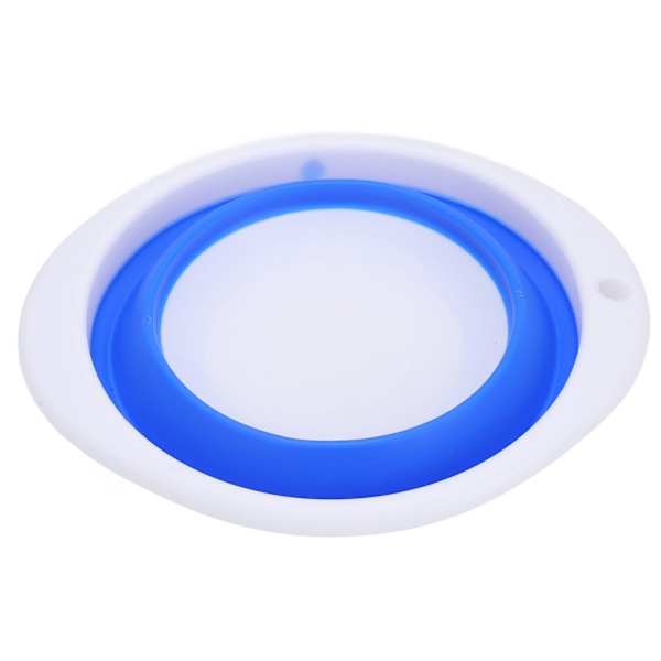 Fällbart handfat Bärbar multifunktionell plastgummi grönsakstvätthink för resor23x20x7cm