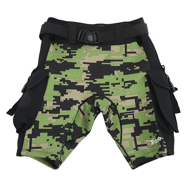 2,5 mm Dykkevåtdrakt Shorts Solbeskyttelse Hurtigtørkende Tette Badebukser Snorkling Surfing Dykkershorts M Lengde (45 cm) Midje (73-83 cm)