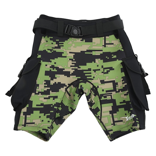 2,5 mm Dykning Våddragt Shorts Solbeskyttelse Hurtigtørrende Tætte Badebukser Snorkling Surfing Dykker Shorts M Længde (45 cm) Talje (73-83 cm)