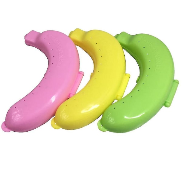 Yellow Banana Guard Outdoor Lunsj Fruktboks Oppbevaringsveske