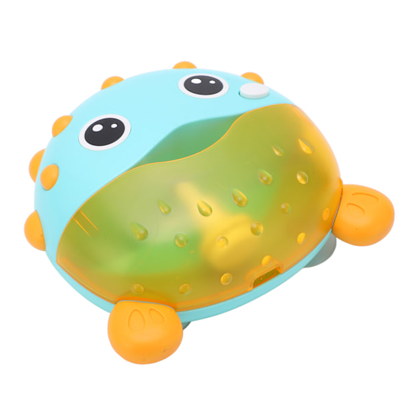 Bubble Maker Automatisk Spott Bubble Blowfish Musik Bubble Machine Babybad Pool Vattenleksaker