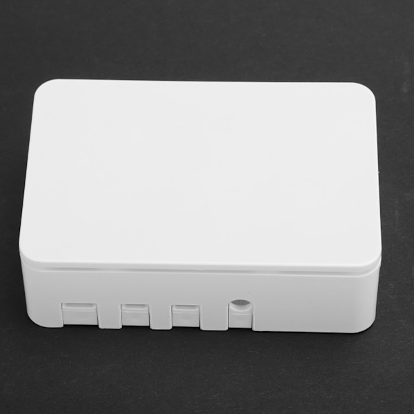 ABS Kotelo 3kpl Jäähdytyselementit Kotelolaatikko Sopii Raspberry Pi 4 Musta Valkoinen Läpinäkyvä (Valkoinen)