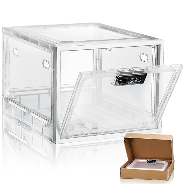 Secure Storage Box for Medicines, Food, and Home Safety Transpart