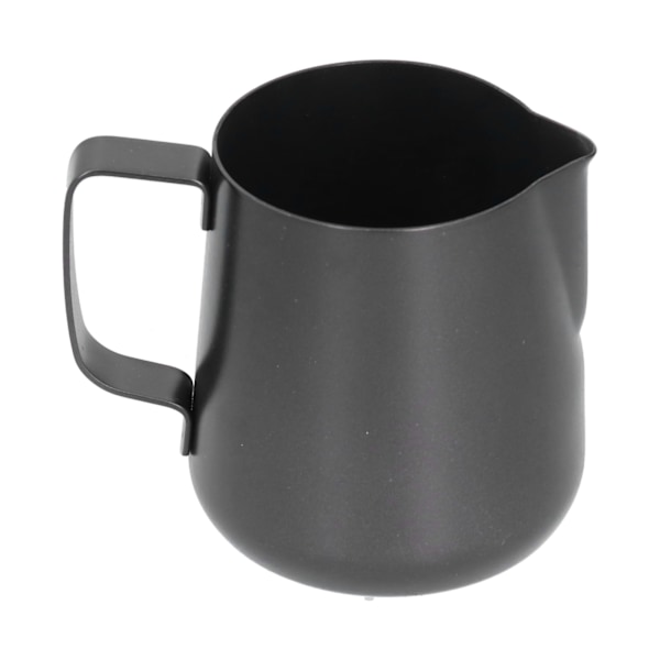 Tyk rustfri stål mælkeskummerkande med tud til kaffekunst 350 ml