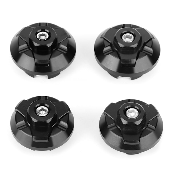 Dekorative Dekkskruer i Aluminium for Kawasaki Ninja 250 300 - Svart