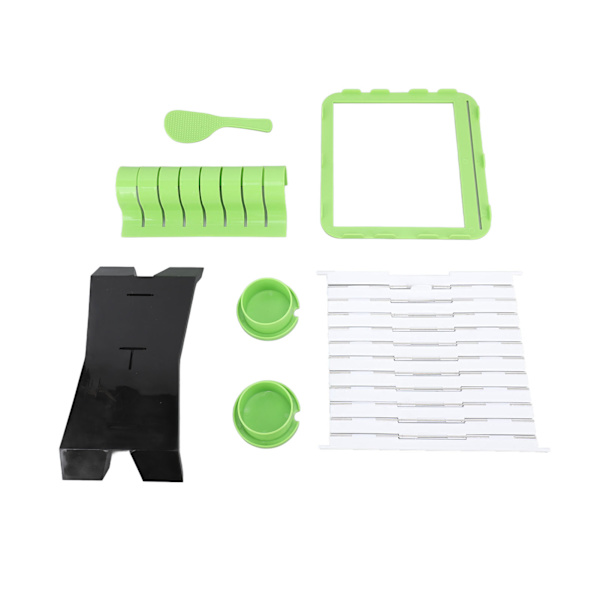 Sushi Making Kit i plast - Multifunktionell DIY Sushi Maker Rolling Kit för risbollar snacks