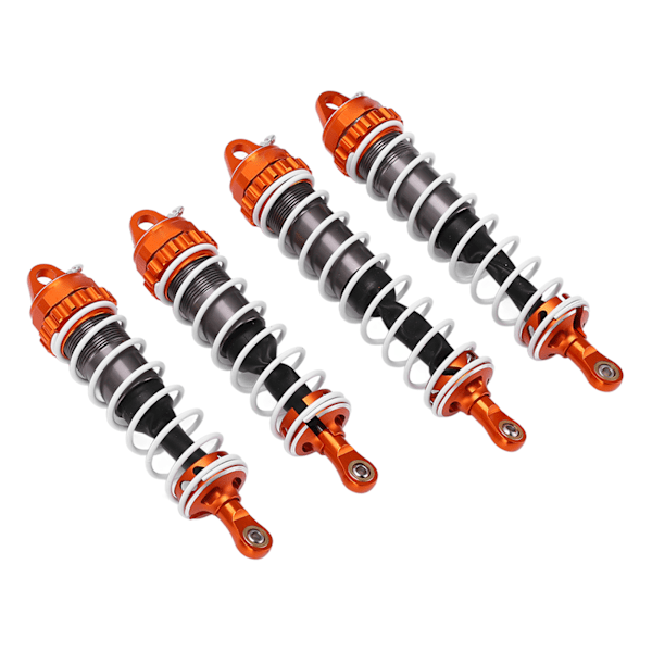 RC Dempererstatning Demperer Aluminiumlegering for ZD Racing 1/7 DBX07 (Oransje Titanfarge)