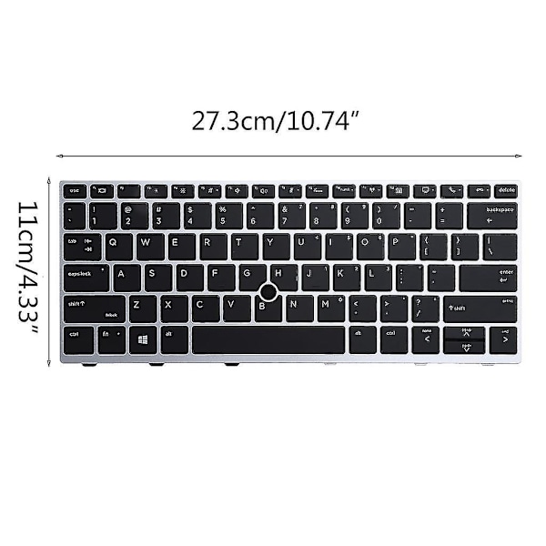 HP Elitebook 730 G5/735 G5/830 G5/836 bærbar erstatnings tastatur